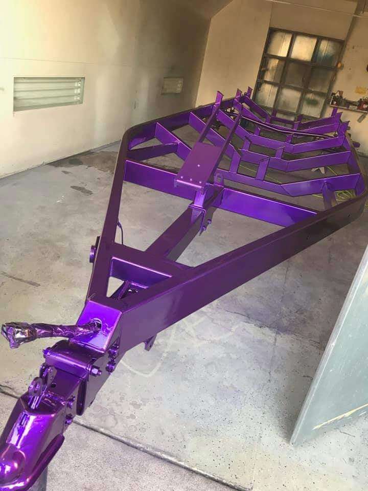 Purple Pop Pearl Car part