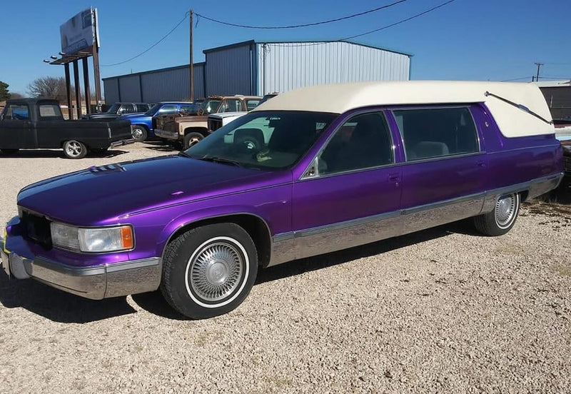 Purple Pop Pearl 1994 Cadillac Fleetwood