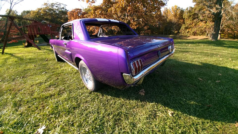 Purple Pop Pearl 1965 Ford Mustang