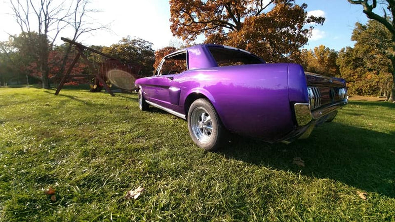 Purple Pop Pearl 1965 Ford Mustang