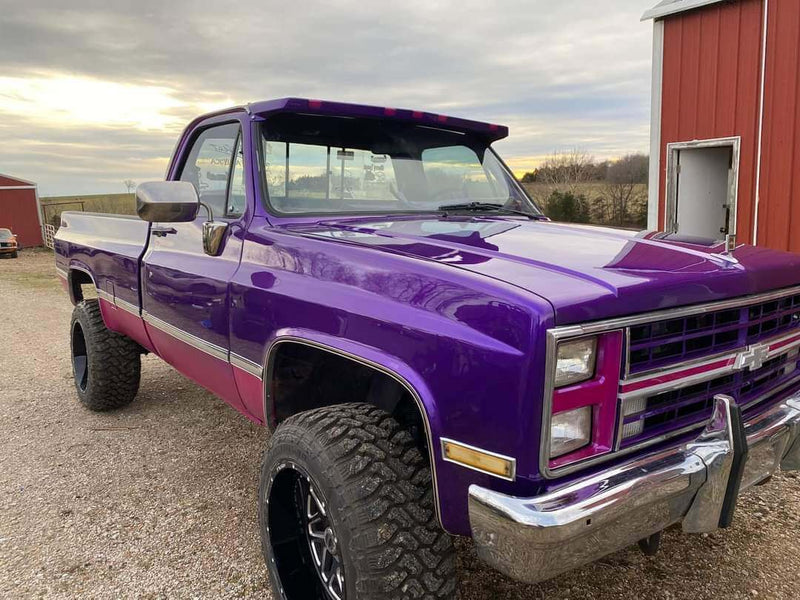 Purple Pop Pearl 1987 Chevrolet Silverado