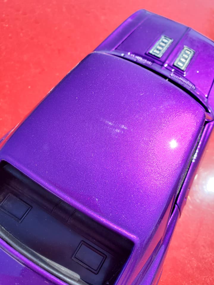 Purple Pop Pearl Toy Car