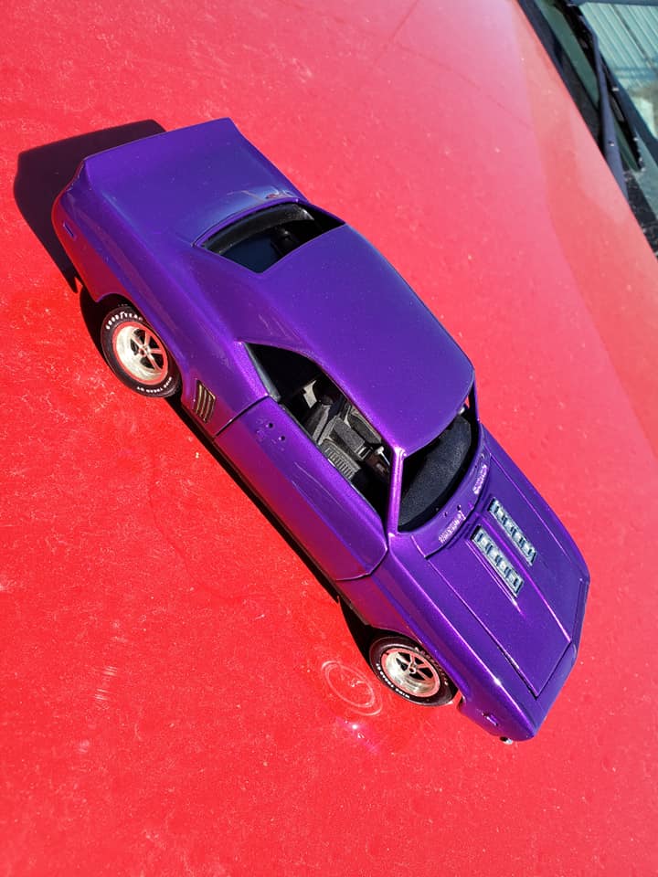 Purple Pop Pearl Toy Car