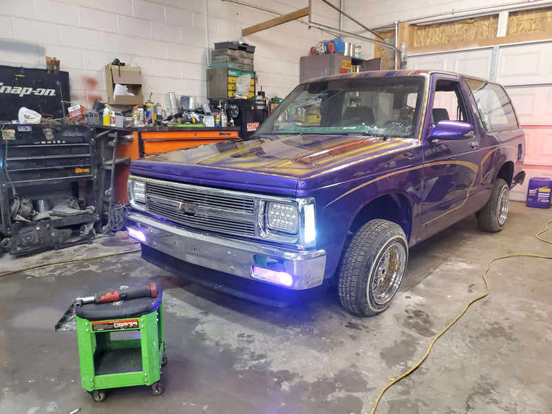 Purple Pop Pearl 1989 Chevrolet S10 Blazer