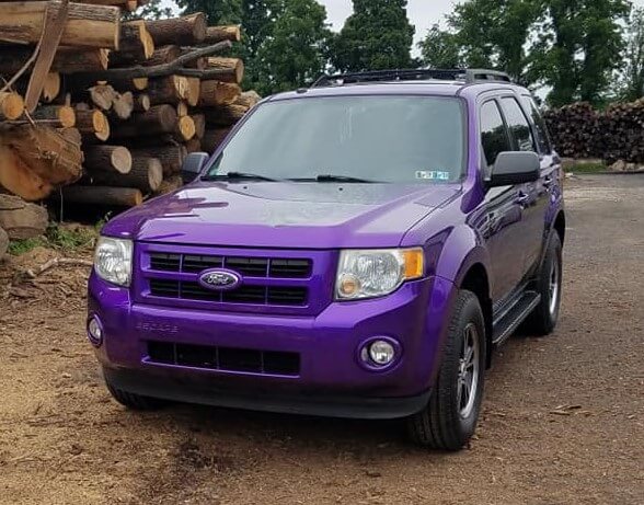 Purple Pop Pearl 2008 Ford Escape