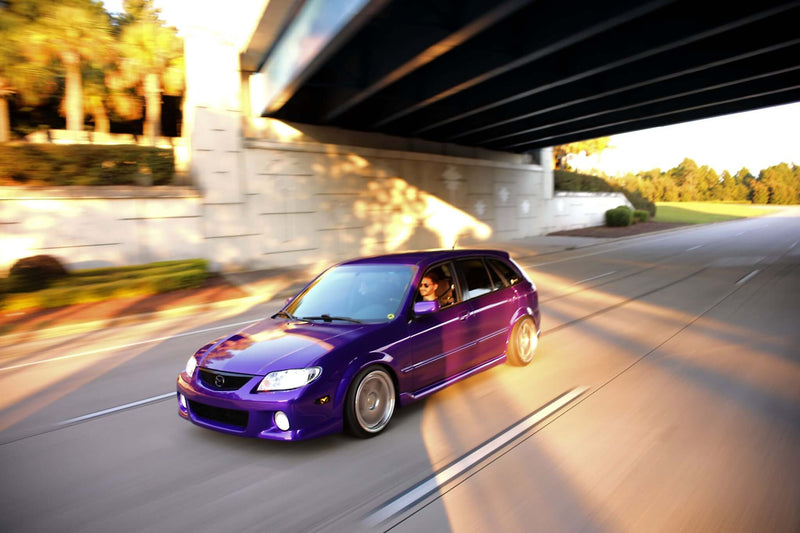 Tamco Paint Purple Pop Pearl in Mazda Protegé