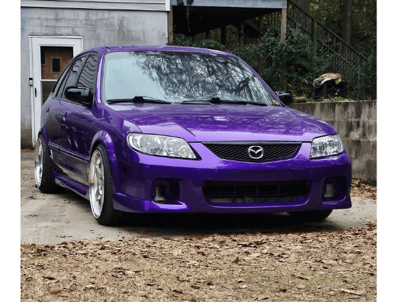 Tamco Paint Purple Pop Pearl in Mazda Protegé