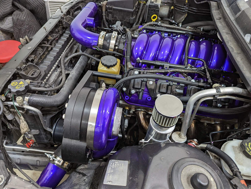 Tamco Paint Purple Pop Pearl on Car Parts