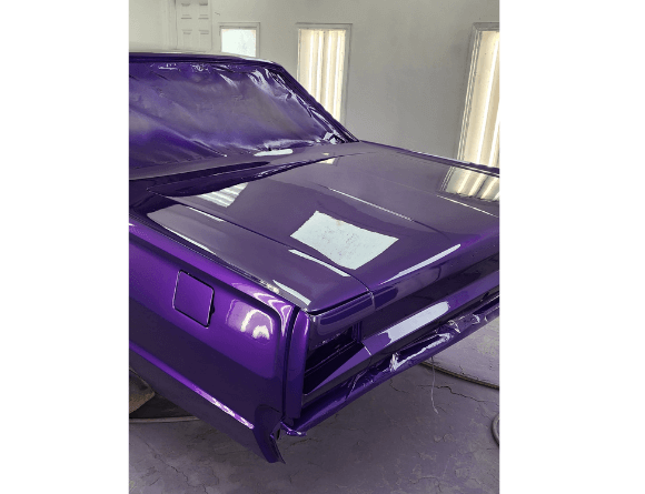 Tamco Paint Purple Pop Pearl in 1967 Dodge Coronet