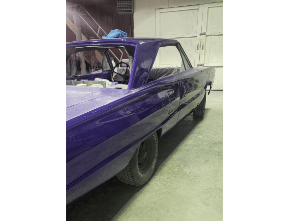 Tamco Paint Purple Pop Pearl in 1967 Dodge Coronet