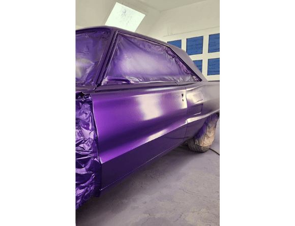 Tamco Paint Purple Pop Pearl in 1967 Dodge Coronet