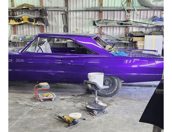 Tamco Paint Purple Pop Pearl in 1967 Dodge Coronet