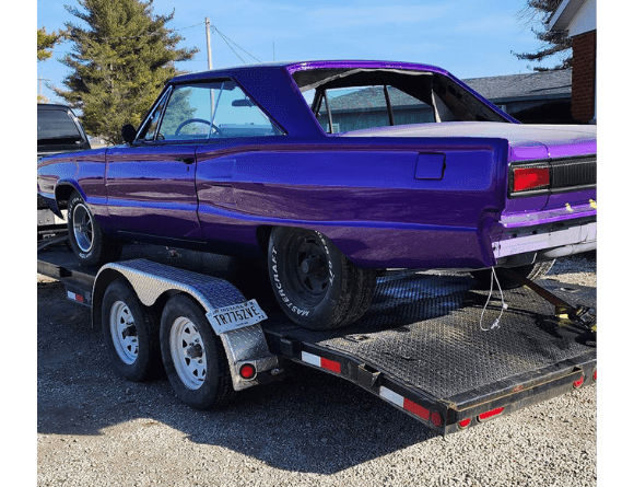Tamco Paint Purple Pop Pearl in 1967 Dodge Coronet