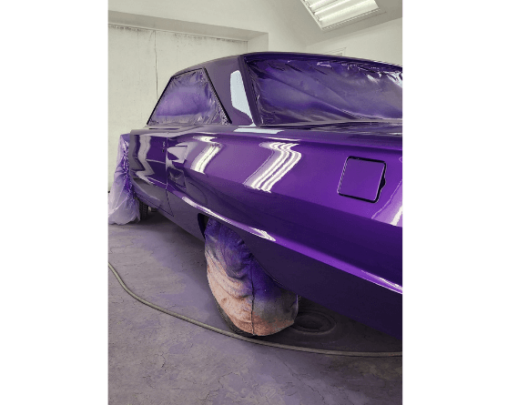 Tamco Paint Purple Pop Pearl in 1967 Dodge Coronet