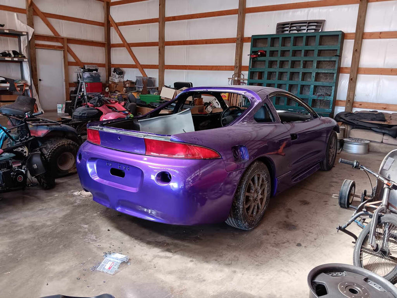 Tamco Paint Purple Pop Pearl on Mitsubishi Eclipse