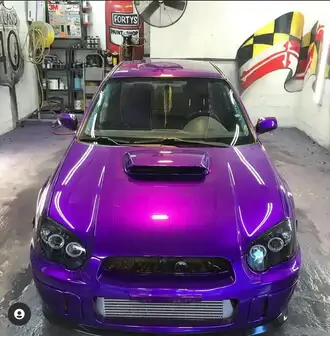 Purple Pop Pearl Subaru WRX