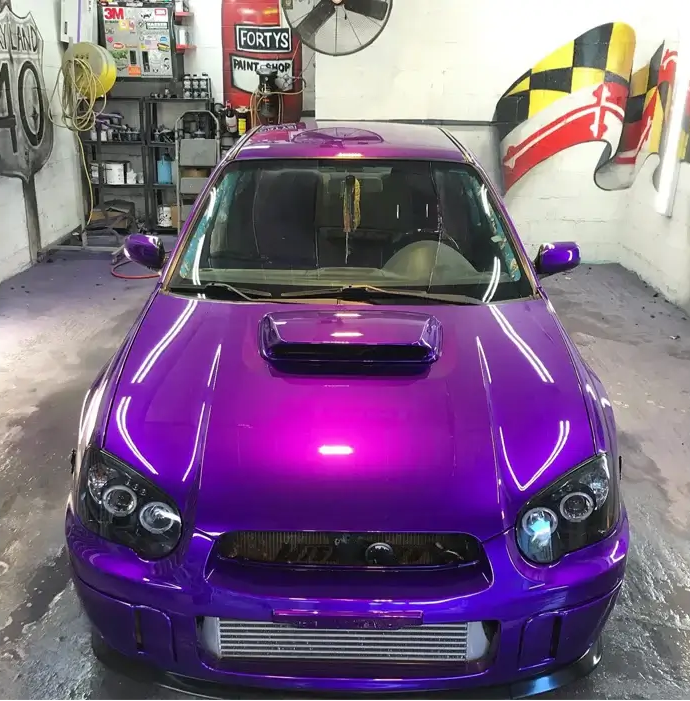 Purple Pop Pearl Subaru WRX