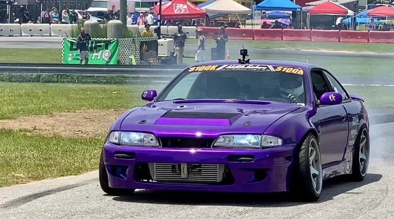 Purple Pop Pearl  Nissan Silvia