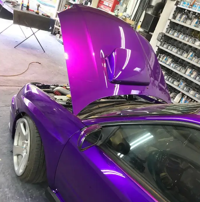 Purple Pop Pearl Mitsubishi Mirage G4 