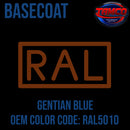 RAL GENTIAN BLUE OEM BASECOAT