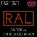RAL QUARTZ GRAY OEM BASECOAT