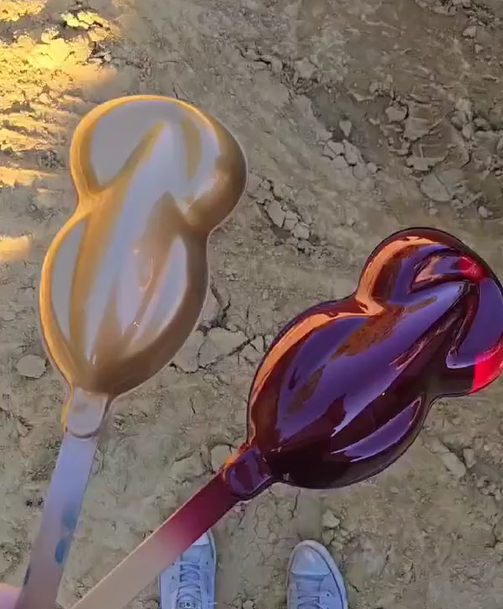 Tamco Paint Radiant Cranberry Candy Pearl Basecoat