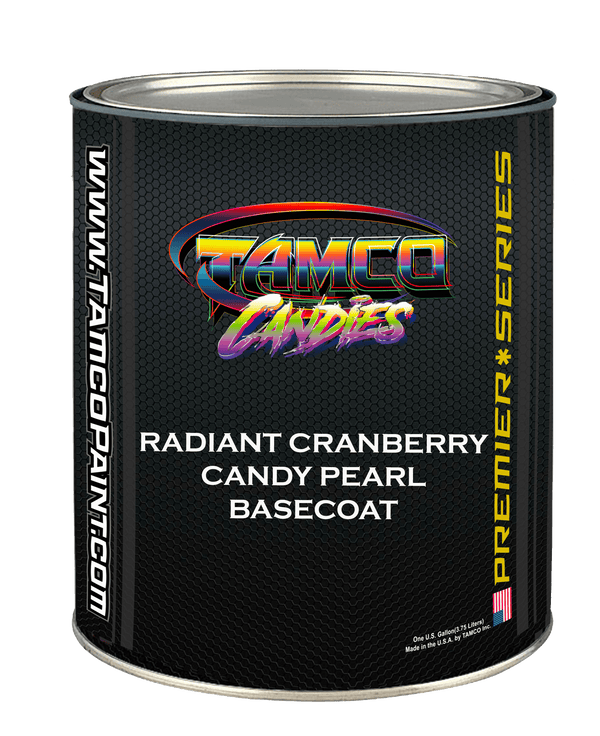 Tamco Paint Radiant Cranberry Candy Pearl Basecoat
