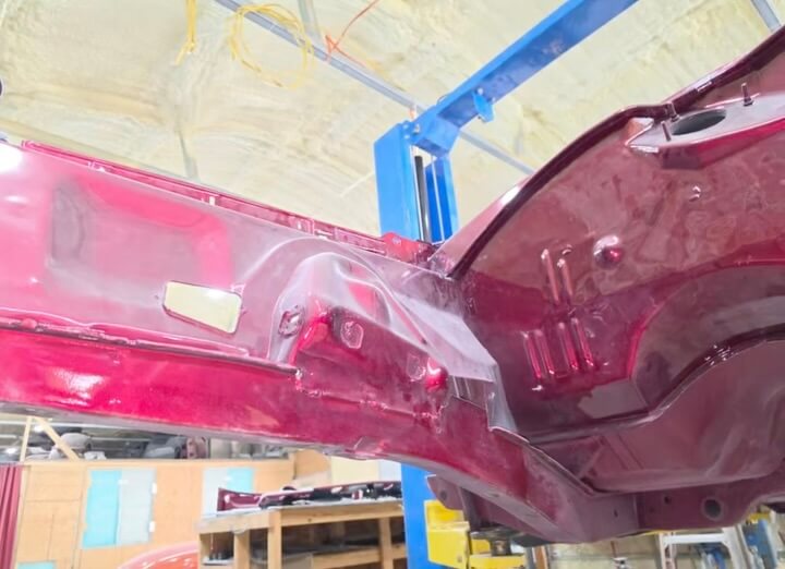 Tamco Paint Radiant Cranberry on 1968 Dodge Charger
