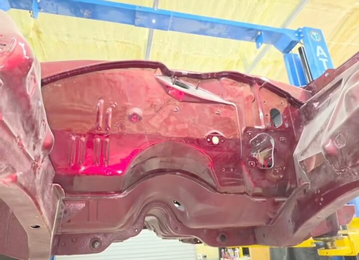 Tamco Paint Radiant Cranberry on 1968 Dodge Charger