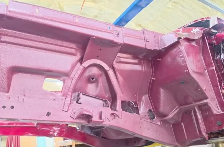 Tamco Paint Radiant Cranberry on 1968 Dodge Charger