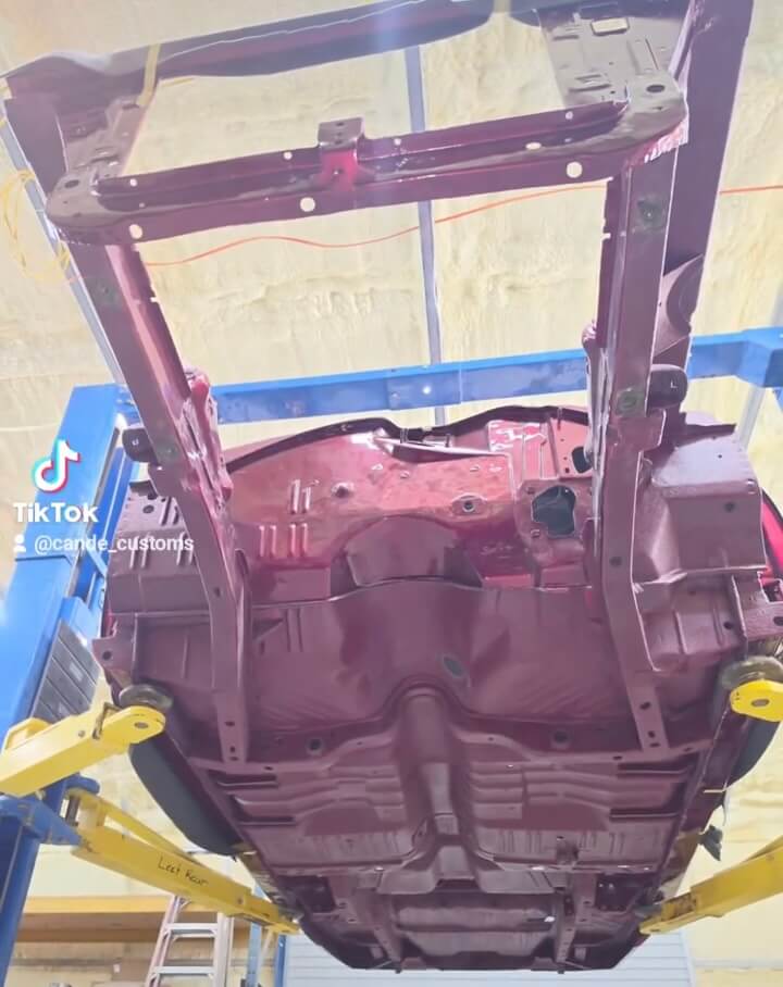 Tamco Paint Radiant Cranberry on 1968 Dodge Charger