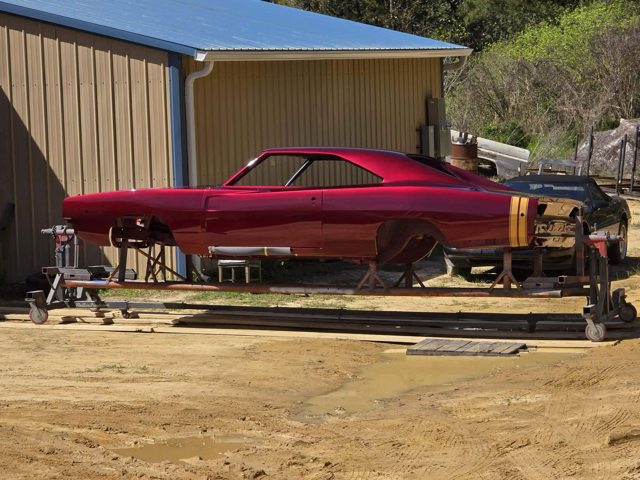 Tamco Paint Radiant Cranberry on 1968 Dodge Charger