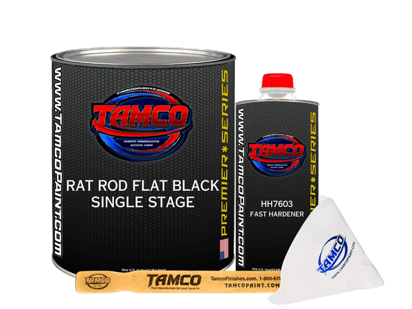 Tamco Paint Rat Rod Flat Black Single Stage