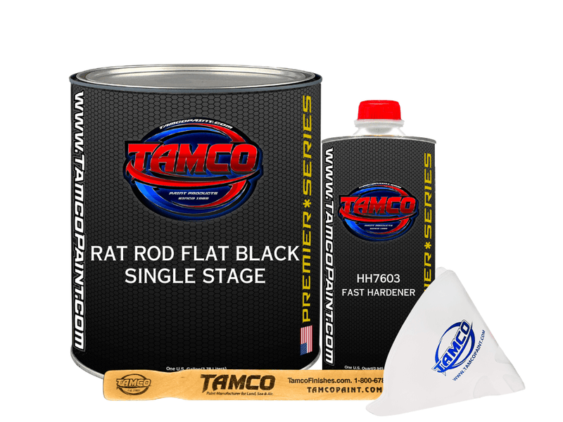 Tamco Paint Rat Rod Flat Black Single Stage