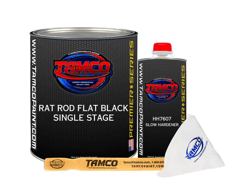 Tamco Paint Rat Rod Flat Black Single Stage