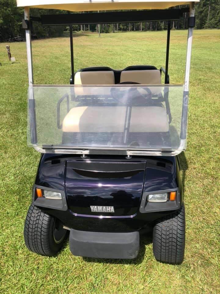 Tamco Paint Yamaha Golf CartSiinister Triple Reboot Black 