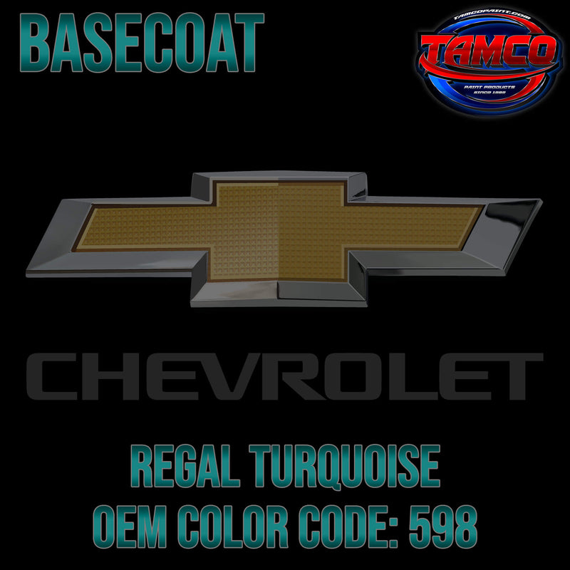 Regal Turquoise OEM Basecoat