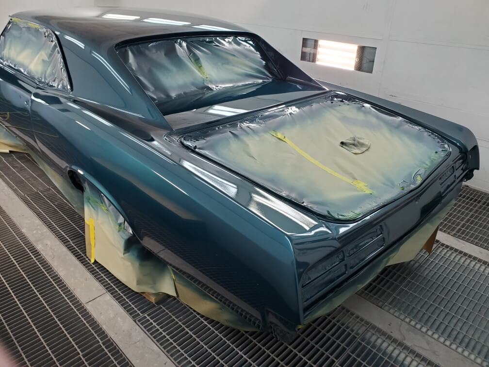 Dark Tahoe Turquoise OE Basecoat 1967 Pontiac GTO
