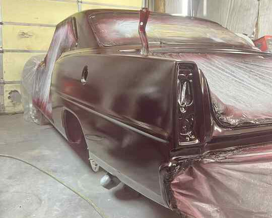 Tamco Paint Riddler Red on Chevrolet Nova