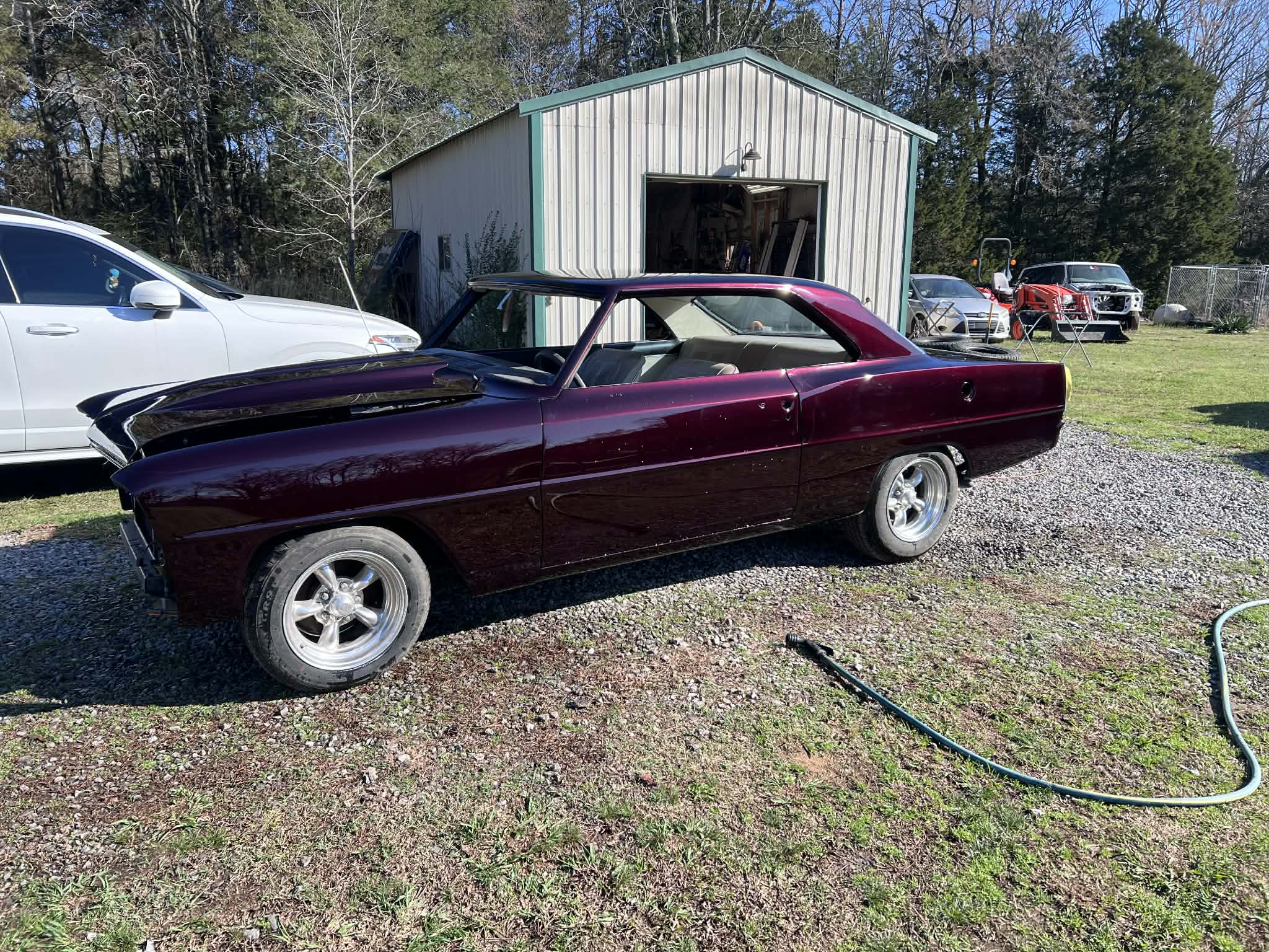 Tamco Paint Riddler Red on Chevrolet Nova