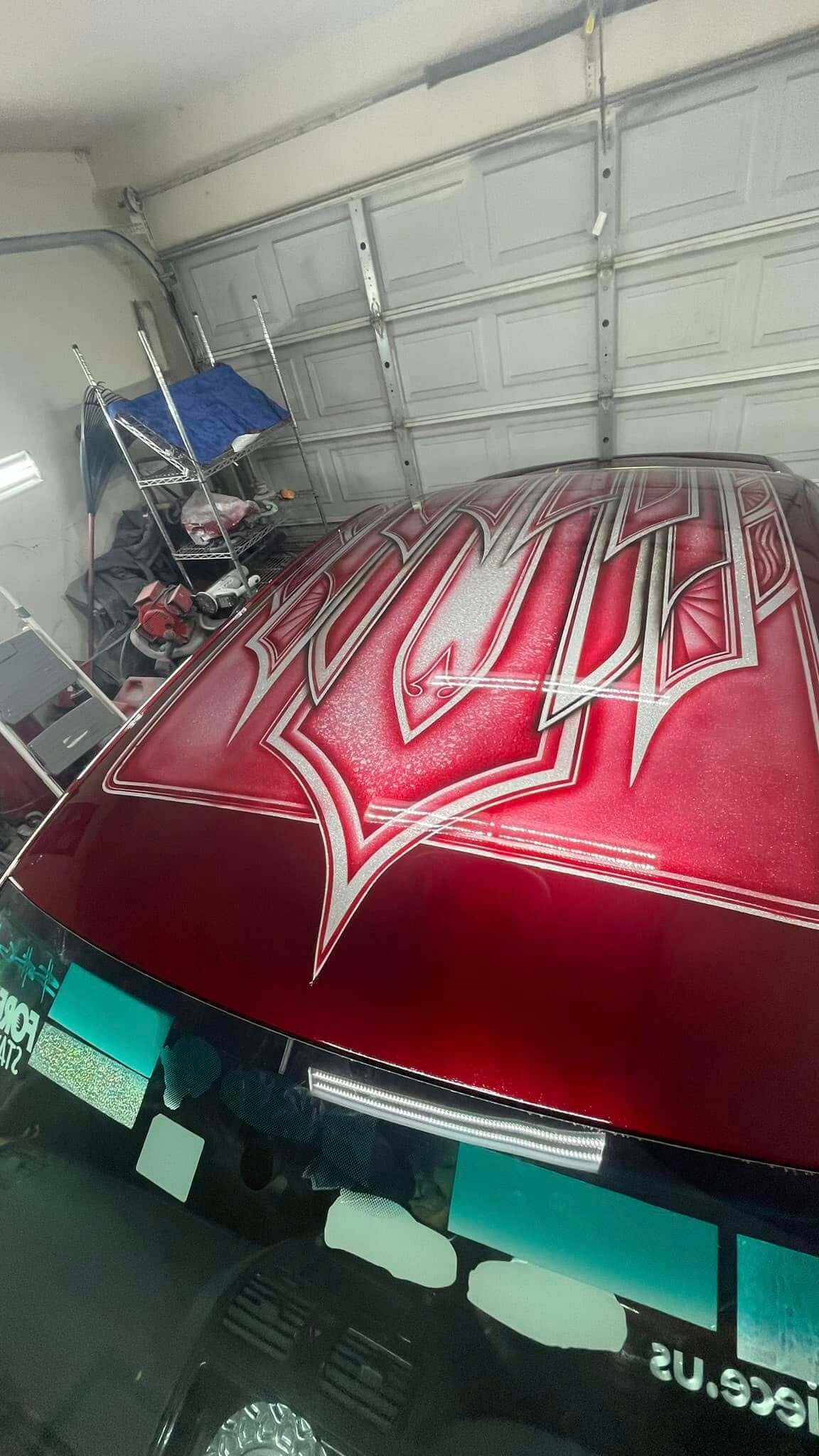 Tamco Paint Riddler Red on Volkswagen Jetta