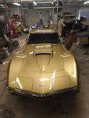 Tamco Paint Chevrolet Riverside Gold in 1969 Chevrolet Corvette C3 Stingray