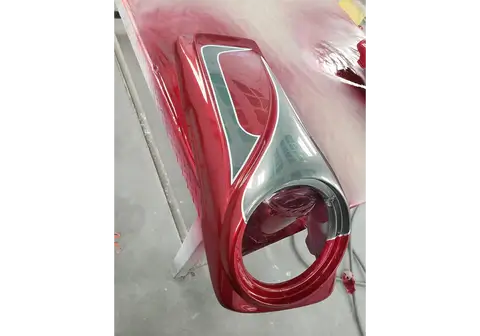 Tamco Paint Rock-It-Red in Harley-Davidson Street Glide