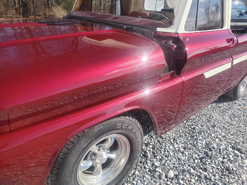 rock it red 1960 chevy