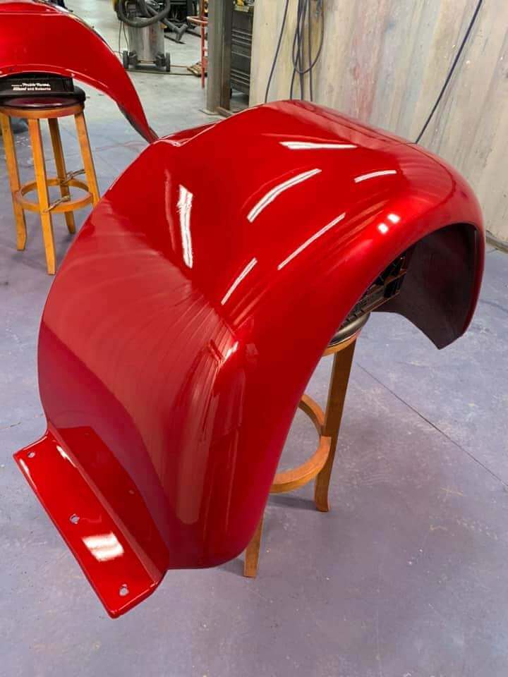Tamco Paint Rock It Red on Car Parts