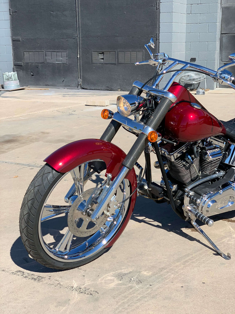 Tamco Paint Rock It Red on Harley Davidson