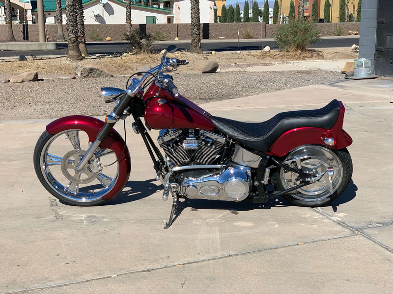 Tamco Paint Rock It Red on Harley Davidson