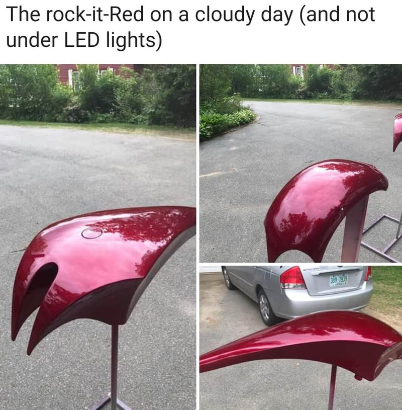 Tamco Paint Rock It Red on Motor Tanks