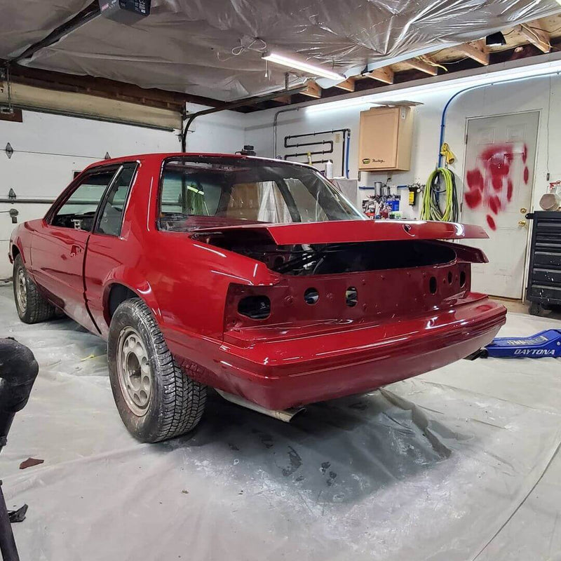 Tamco Paint Rock It Red on 1993 Ford Mustang