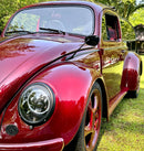Tamco Paint Rock-It-Red in 1963 Volkswagen Beetle Ragtop
